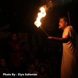 نمایش نهمین جشنواره بین المللی تیاتر خیابانی مریوان | عکس