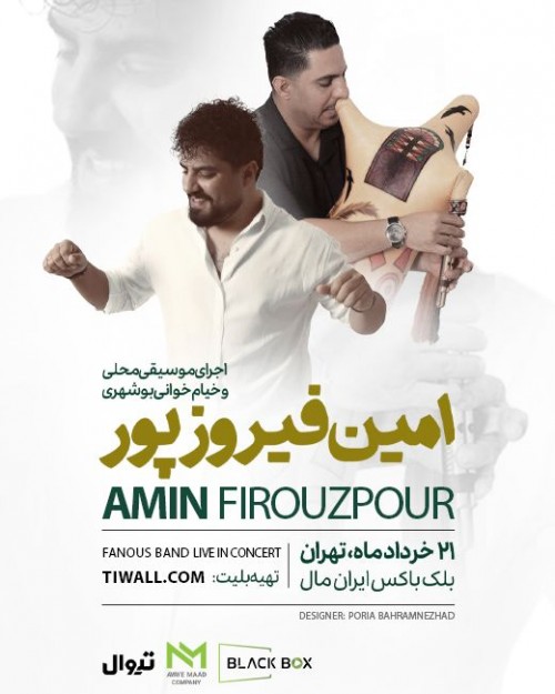 عکس کنسرت امین فیروزپور
