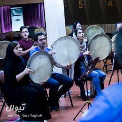 کنسرت دف نوازان نوای شورانگیز به همراهی گروه همنوازان سایه | عکس