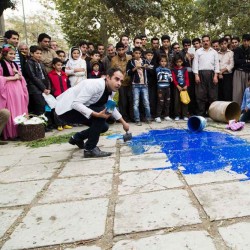 نمایش نهمین جشنواره بین المللی تیاتر خیابانی مریوان | عکس