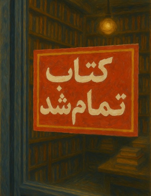 عکس نمایش کتاب تمام شد!