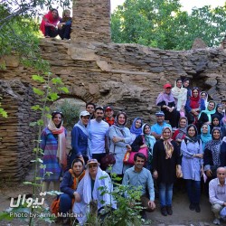 گردش یک سفر یک سفرنامه |روستای ورکانه - با حضور منصور ضابطیان| | عکس