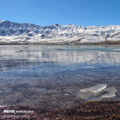 زمستان تالاب بین المللی چغاخور | عکس