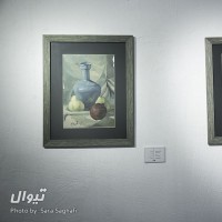 نمایشگاه آثار زنده‌یاد منصور قندریز | گزارش تصویری نمایشگاه زنده یاد منصور قندریز/ عکاس: سارا ثقفی | عکس