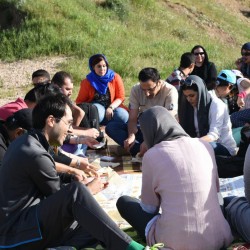 گردش یک سفر یک شاعر |جنگل ابر - با علیرضا بدیع| | عکس